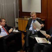 Reunião com o Governador do Distrito Federal, Rodrigo Rollember - 07/05/2015